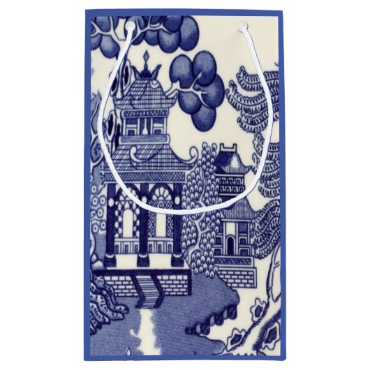 Chinoiserie Kleine Geschenktüte (Rückseite)