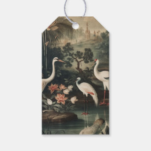 Chinoiserie-Kranich-Geschenkverpackung Dekor Geschenkanhänger