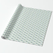 Chinoiserie-Kranich-Verpackungspapier Geschenkpapier (Ungerollt)