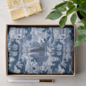 Chinoiserie Landschaftsbild Seidenpapier (Geschenk)