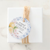 Chinoiserie Lemon Party Parco delle camelie Locarn Geschenkanhänger (Beispiel)