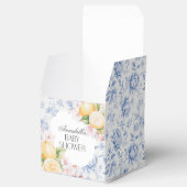 Chinoiserie Lemon Tea Party Kinderdusche Dessert Geschenkschachtel (Geöffnet)
