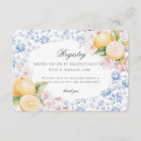 Chinoiserie Lemon Teezeremonie Brautparty