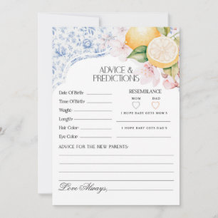 Chinoiserie Lemon Teezeremonie mit Mama Beratung f Einladung