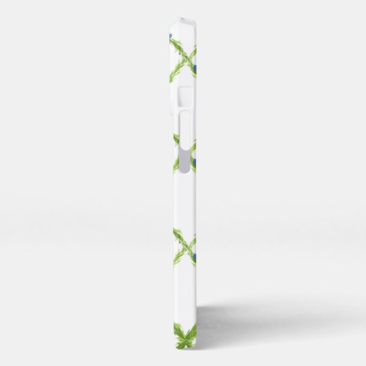 Chinoiserie Lemon Topiary, Grandmillenial iPhone Hülle (Linke Seite)