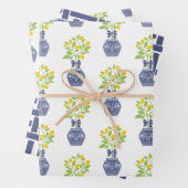 Chinoiserie Lemon Tree Geschenkgutscheine Geschenkpapier Set (Beispiel)