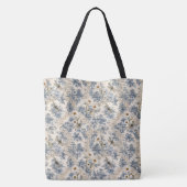 Chinoiserie Libellen, Gänseblümchen und Spitze Tasche (Rückseite)