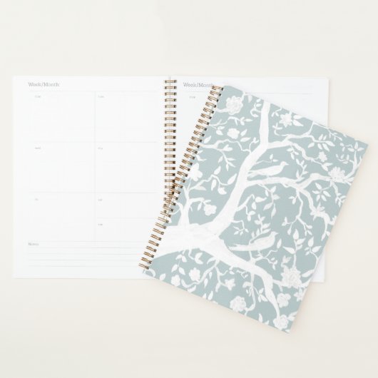 Chinoiserie Light Blue Planner Planer (Anzeige)