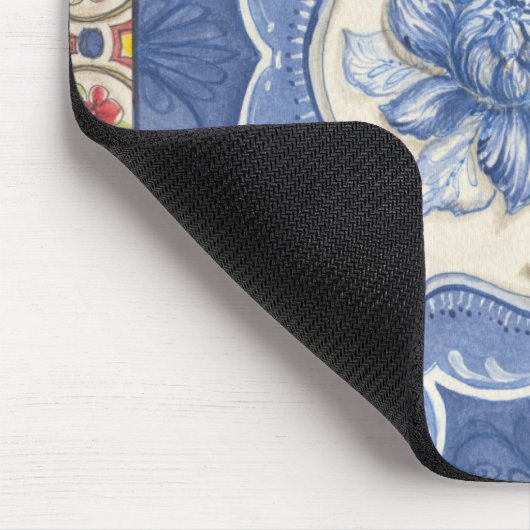 Chinoiserie Lotus Mousepad (Ecke)