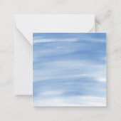 Chinoiserie Monogram Ginger Jar Geschenkverpackung Mitteilungskarte (Rückseite)