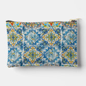 Chinoiserie Monogram Zubehörtasche (Rückseite)