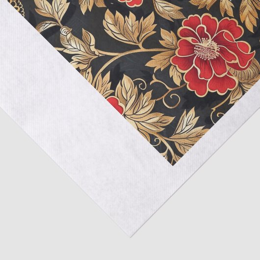 Chinoiserie Muster5 Seidenpapier (Ausschnitt)