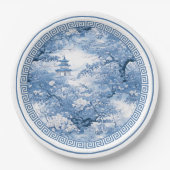 Chinoiserie Muster ID1094 Pappteller (Vorderseite)