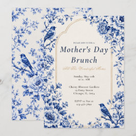 Chinoiserie-Muttertags-Brunch Einladung