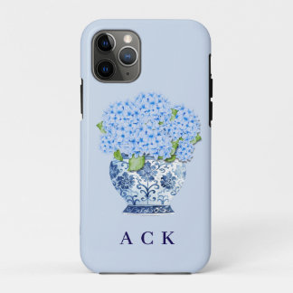 Chinoiserie Nantucket Blue Hydrangeas  Case-Mate iPhone Hülle