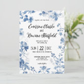 Chinoiserie New Orleans Club Einladung (Stehend Vorderseite)