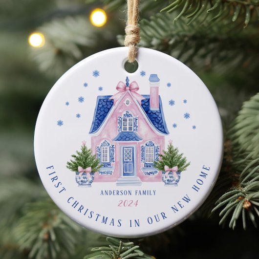 Chinoiserie New Zuhause New Orleans Club Keramik Ornament