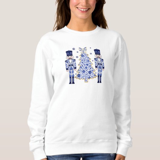 Chinoiserie Nutcracker Christmas, Nutcracker  Sweatshirt (Vorderseite)
