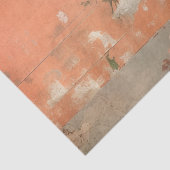 Chinoiserie Orange Sherbet Collage Seidenpapier (Detail)