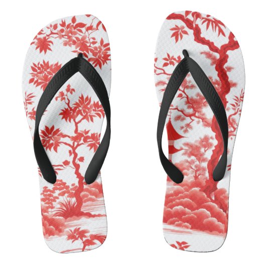 CHINOISERIE PAGODA BADESANDALEN (Fußbett)