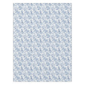 Chinoiserie Pagoda Crane Tischdecke (Vorderseite)