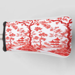 CHINOISERIE PAGODA GOLF HEADCOVER