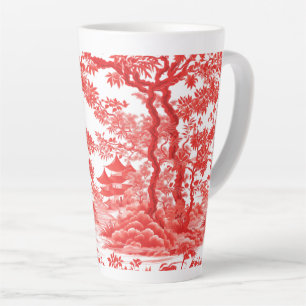 CHINOISERIE PAGODA MILCHTASSE