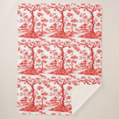 CHINOISERIE PAGODA SHERPADECKE (Vorderseite)