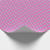 Chinoiserie Pagodas (on Pink) Geschenkpapier (Ecke)