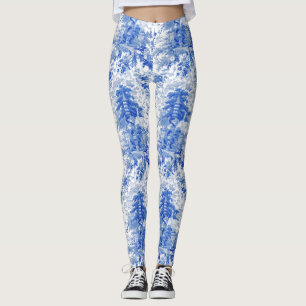 Chinoiserie-Palast Toile ~ Weide-Ware-Leggings Leggings