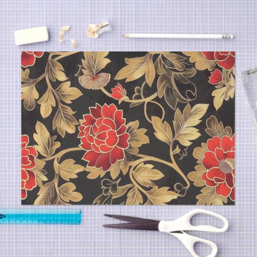 Chinoiserie Patterns1 Seidenpapier (Handwerk)