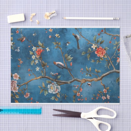 Chinoiserie Patterns2 Seidenpapier (Handwerk)