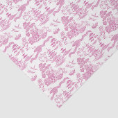 Chinoiserie Pink Willow Decoupage Tissue Paper Seidenpapier (Ausschnitt)