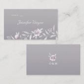 Chinoiserie Platzkarte (Vorne/Hinten)