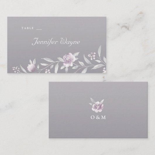 Chinoiserie Platzkarte (Vorne/Hinten)