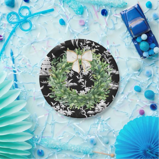 Chinoiserie Preppy Pappteller (Party)