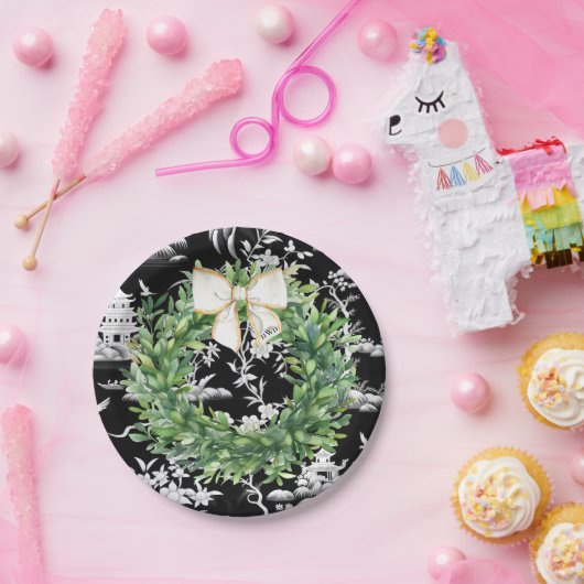 Chinoiserie Preppy Pappteller (Party)