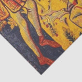 Chinoiserie Red Blue Decoupage Seidenpapier (Ausschnitt)