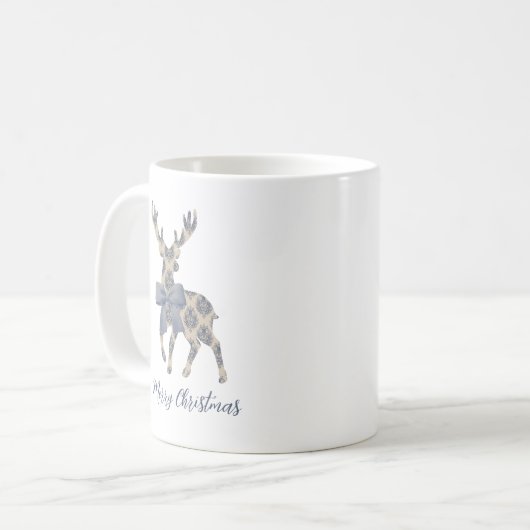 Chinoiserie Reindeer Kaffeetasse (Vorderseite Links)