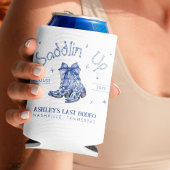 Chinoiserie Saddlin' Up Junggeselinnen-Abschied Selters Dosenkühler