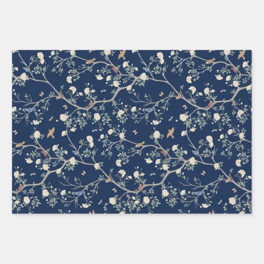 Chinoiserie San Salvatore - der Zuckerhut Geschenkpapier Set (Vorderseite 3)