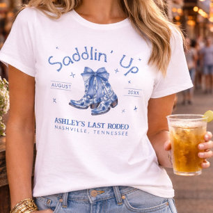 Chinoiserie Satteln für Junggesellinnen-Abschiedsp T-Shirt