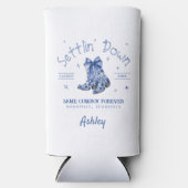 Chinoiserie Settlin' Down Junggeselinnen-Abschied Selters Dosenkühler (Vorderseite)