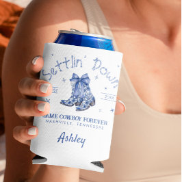 Chinoiserie Settlin' Down Junggeselinnen-Abschied Selters Dosenkühler