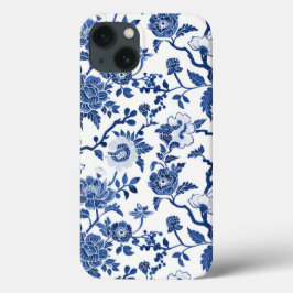 Chinoiserie Shades of Blue Case-Mate iPhone Hülle