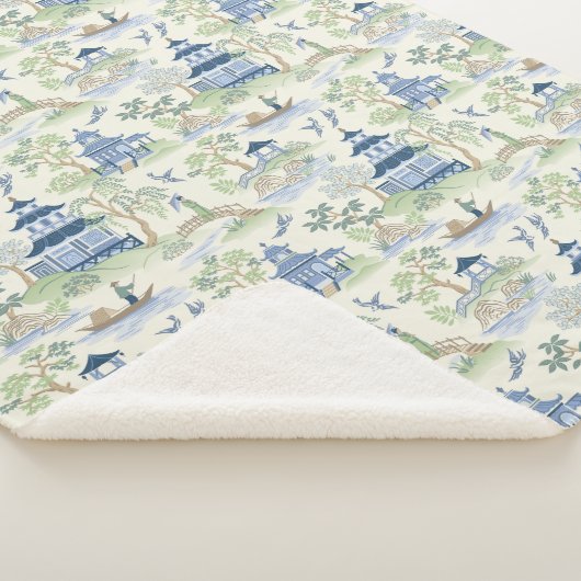 Chinoiserie Sherpadecke (3/4)