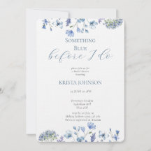 Chinoiserie Something Blue Brautparty