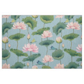 Chinoiserie Stil Lotus und Libelle Stoff (Fat Quarter (45,7 x 55,9 cm))