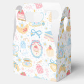 Chinoiserie Teatime Muster Geschenkschachtel (Geöffnet)
