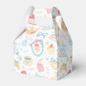 Chinoiserie Teatime Muster Geschenkschachtel (Vorderseite)
